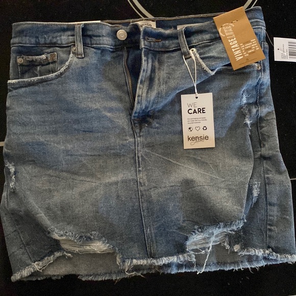 Kensie Dresses & Skirts - Jean skirt